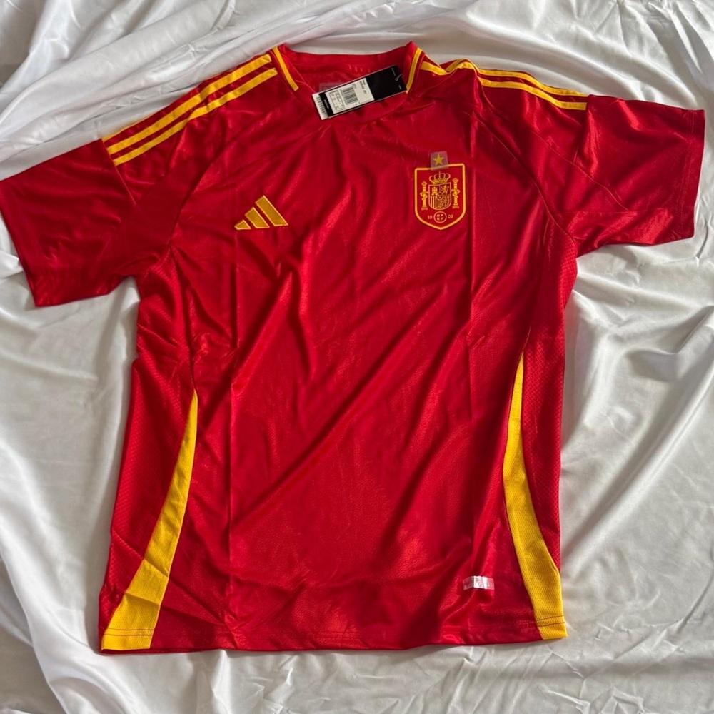 Spain World Cup home Red Jersey España